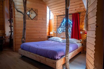 maison dans les branches